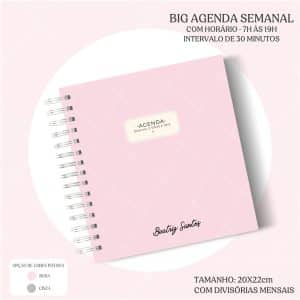 Big Agenda de Horários 2026 - Capa 01