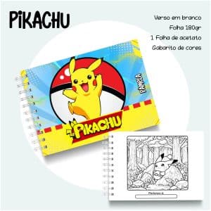 Livro de Colorir Pikachu