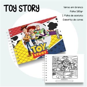 Livro de Colorir Toy Story